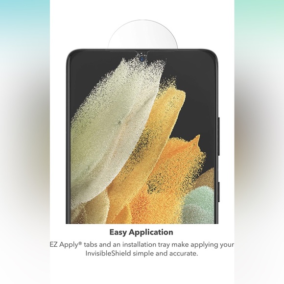 ZAGG Samsung Galaxy S21 Ultra 5G Hybrid Glass Screen Protector - Picture 7 of 8